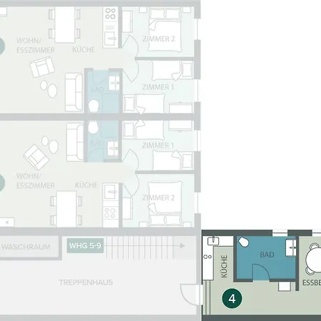 Apartamento Timmenhus - Neue Im Historischen *